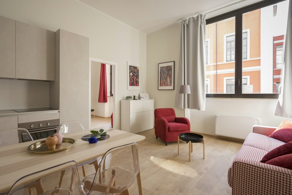 Loft-style 2-bedroom with high ceilings