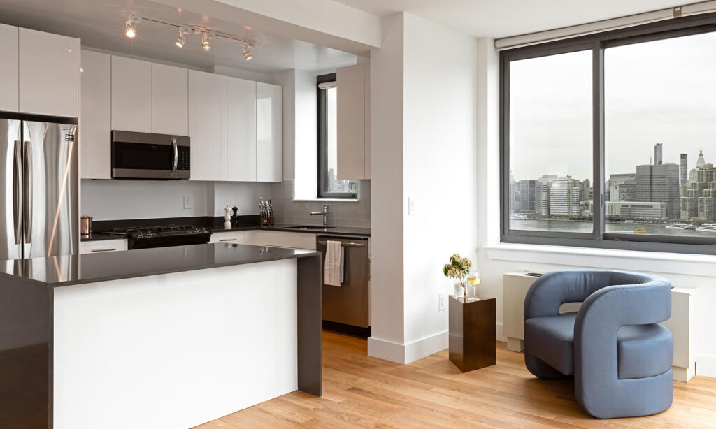 Penthouse 2-bedroom with private terrace in Long Island City